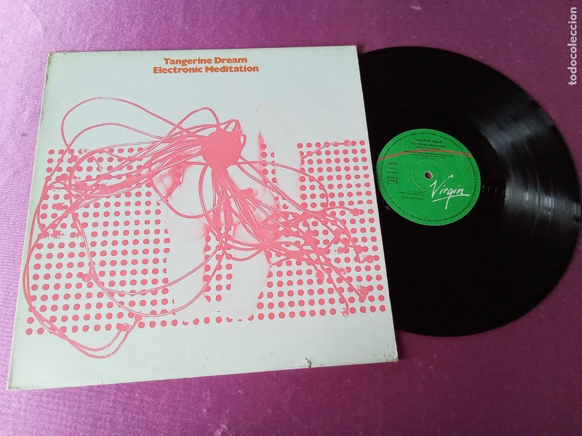 Discos de vinilo: TANGERINE DREAMS ELECTRONIC MEDITACION 1976LP MAC1