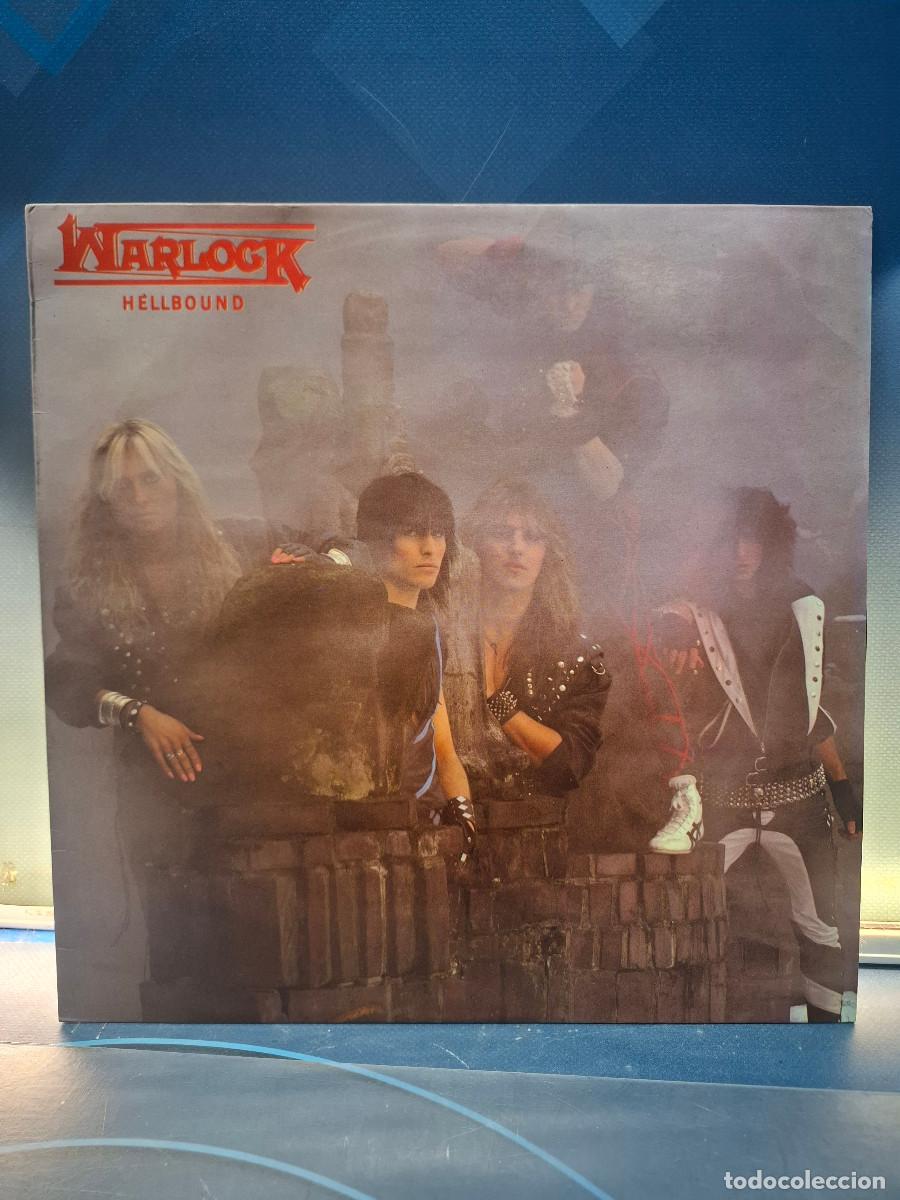 Discos de vinilo: Disco, Lp, Warlock, Hellbound, 1987