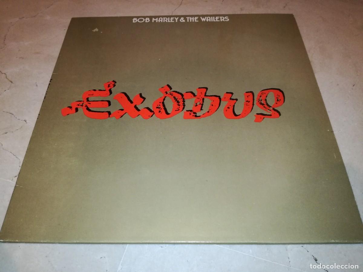 Discos de vinilo: BOB MARLEY & THE WAILERS-EXODUS-EDICI&Oacute;N ESPA&Ntilde;OLA-VINILO EN EXCELENTE ESTADO