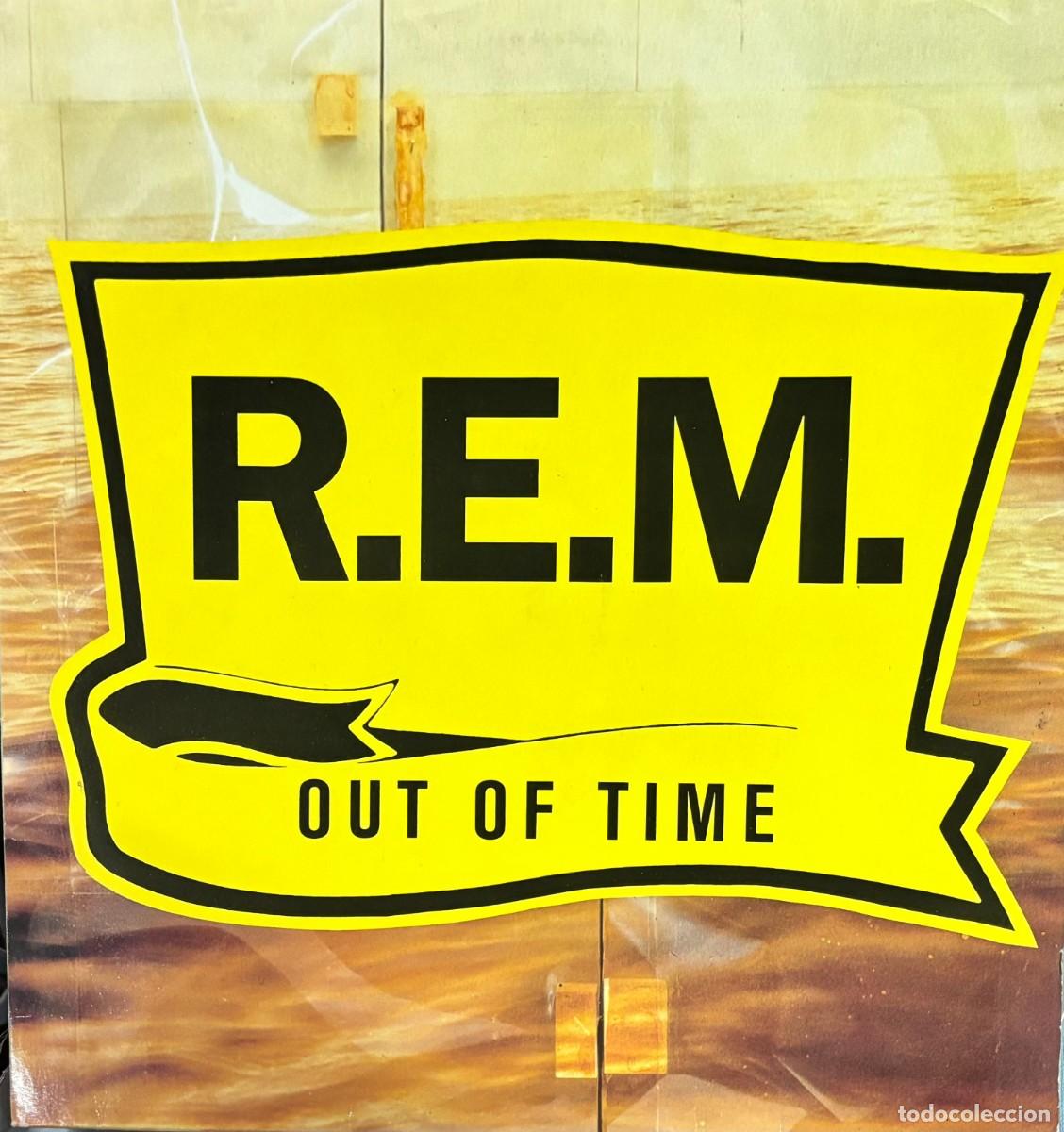 Discos de vinilo: LP R.E.M.-OUT OF TIME. LP-GEXT-836