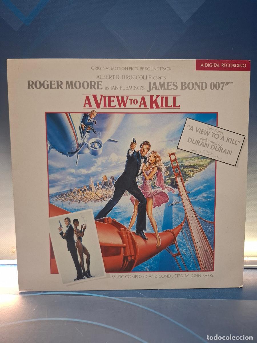 Discos de vinilo: Disco, Lp, John Barry, A View To A Kill, 1985