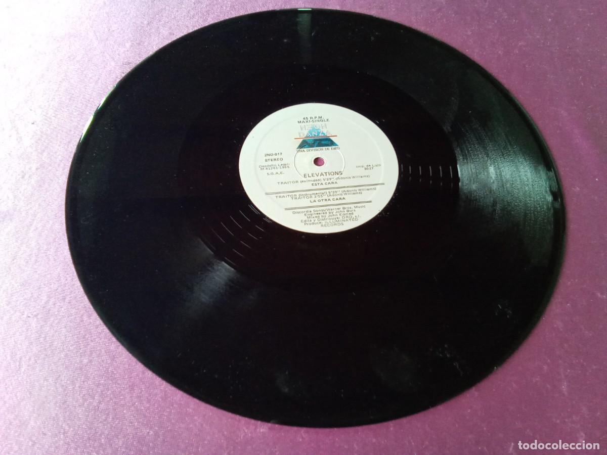 Discos de vinilo: ELEVATIONS ELEVATION TRAITOR 1985 LP MAC1 - Foto 2