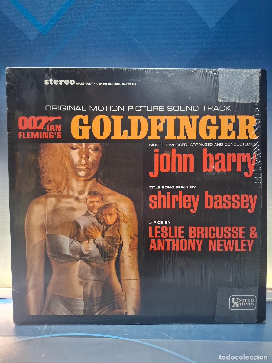 Discos de vinilo: Disco, Lp, John Barry, Goldfinger