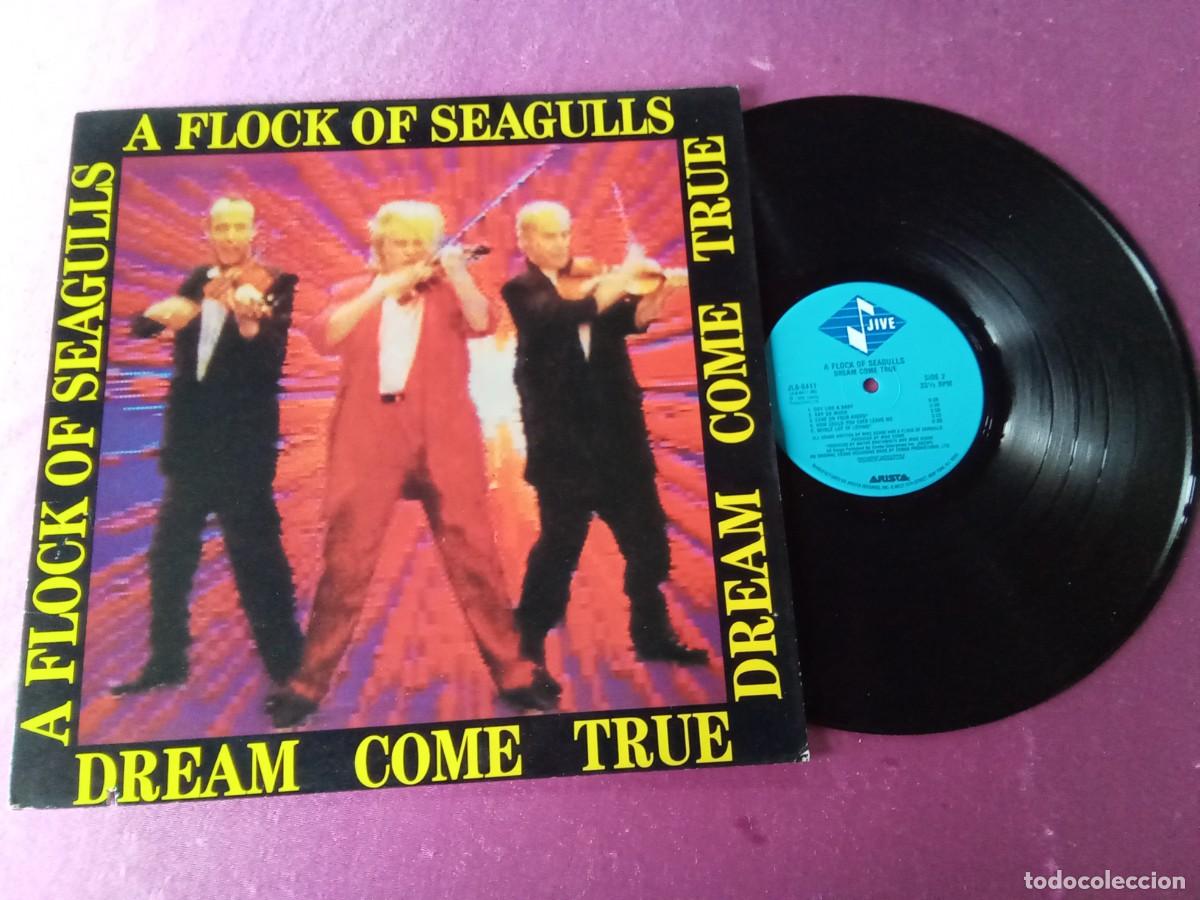 Discos de vinilo: DREAMS COME TRUE A FLOCK OF SEAGULLS 1986 LP MAC1