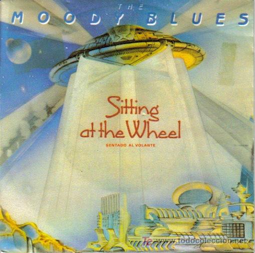 Discos de vinilo: MOODY BLUES-SITTING AT THE WHEEL + SORRY SINGLE EDITADO POR FONOGRAM EN 1983