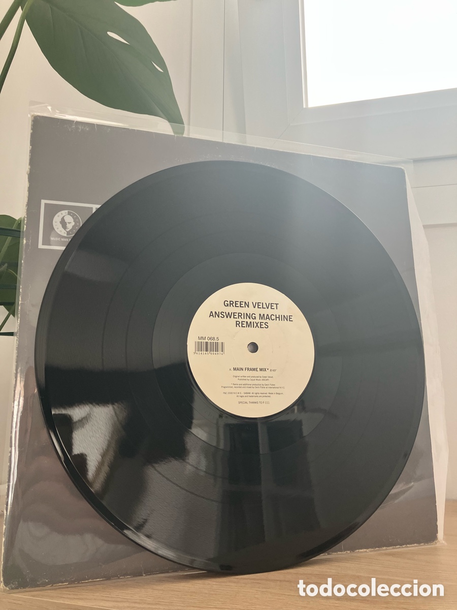 Discos de vinilo: Green Velvet -Answering Machine(Remixes) - Foto 1