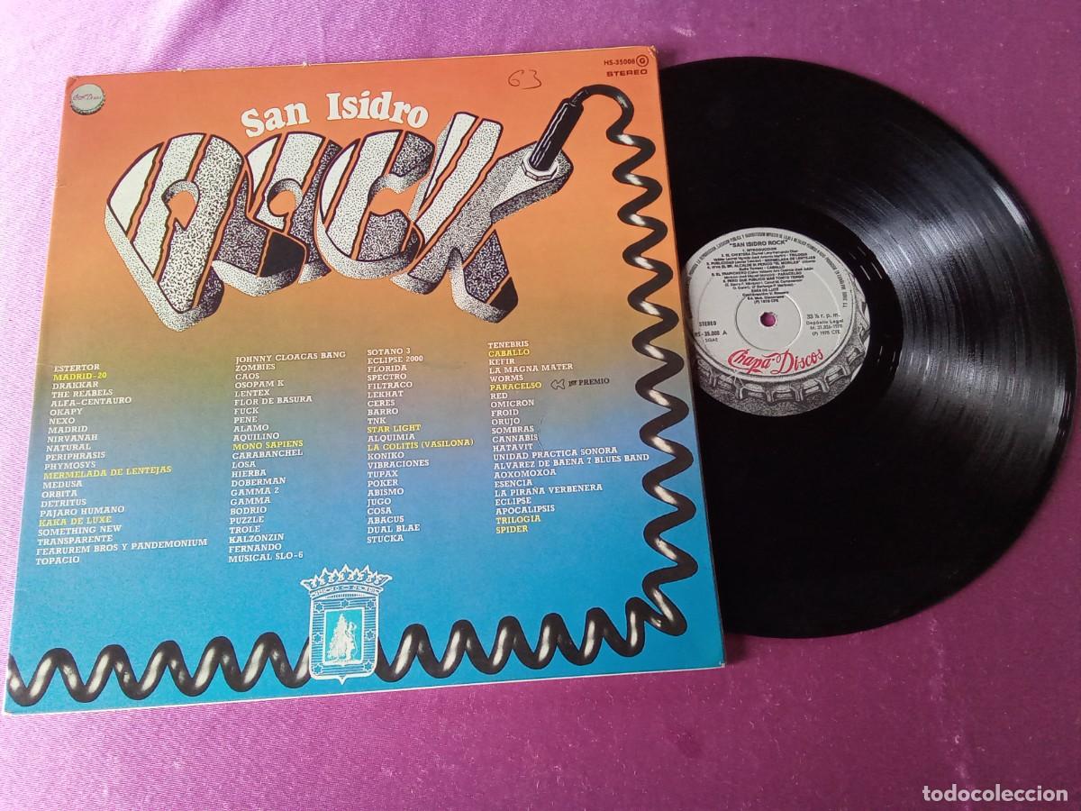 Discos de vinilo: SAN ISIDRO ROCK KAKA DE LUXE EL TRAPICHERO LA CHISTERA 1978 LP MAC1