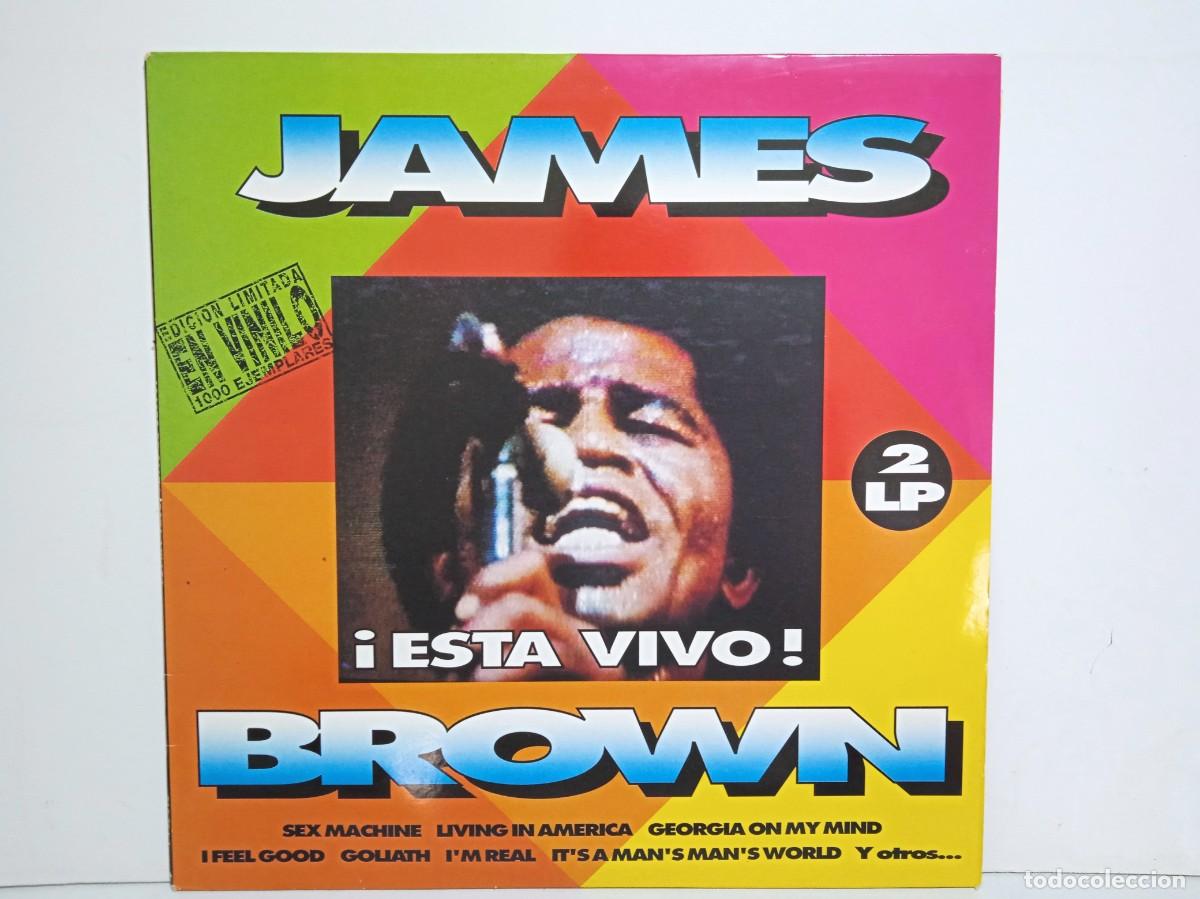 Discos de vinilo: James Brown - &iexcl;Esta Vivo! - 2 x LP - 1994 - Edici&oacute;n Limitada a 1000 copias