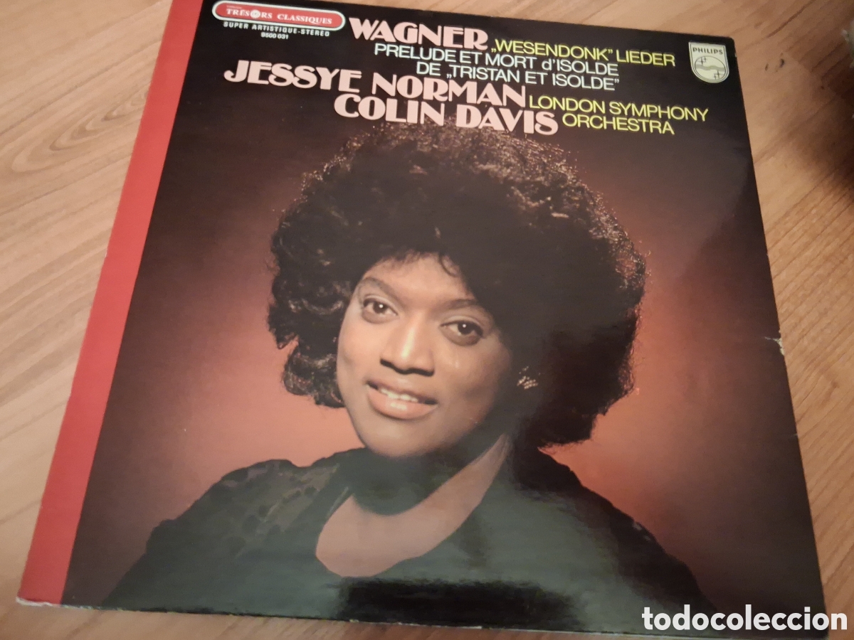 Discos de vinilo: Jessye norman &nbsp;Colin Davis*&nbsp;&ndash;&nbsp;&rdquo;Wesendonk&rdquo; Lieder Vorspiel/Liebestod &rdquo;Tristan Und Isolde