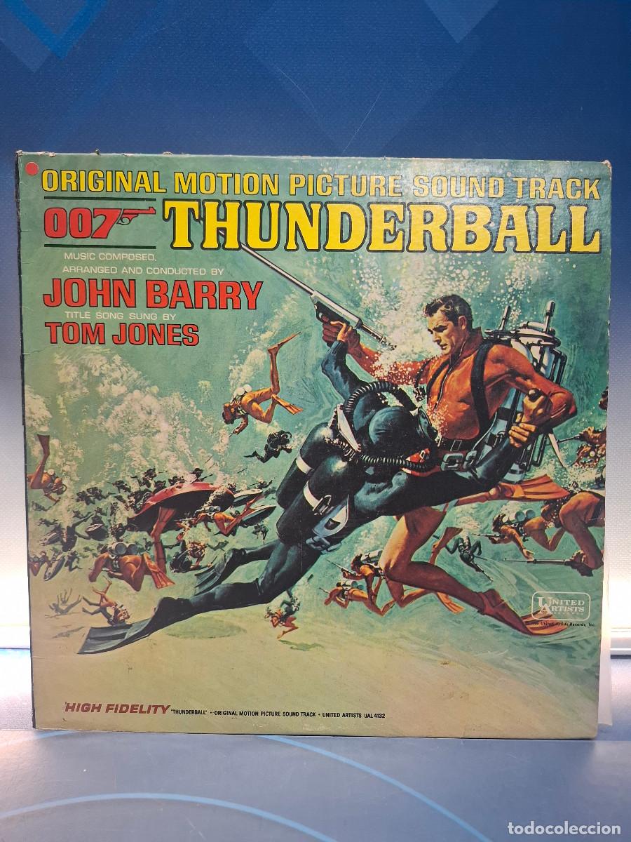 Discos de vinilo: Disco, Lp, John Barry, Thunderball, 1965