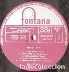 Discos de vinilo: Dig It - Bill Evans - Foto 3