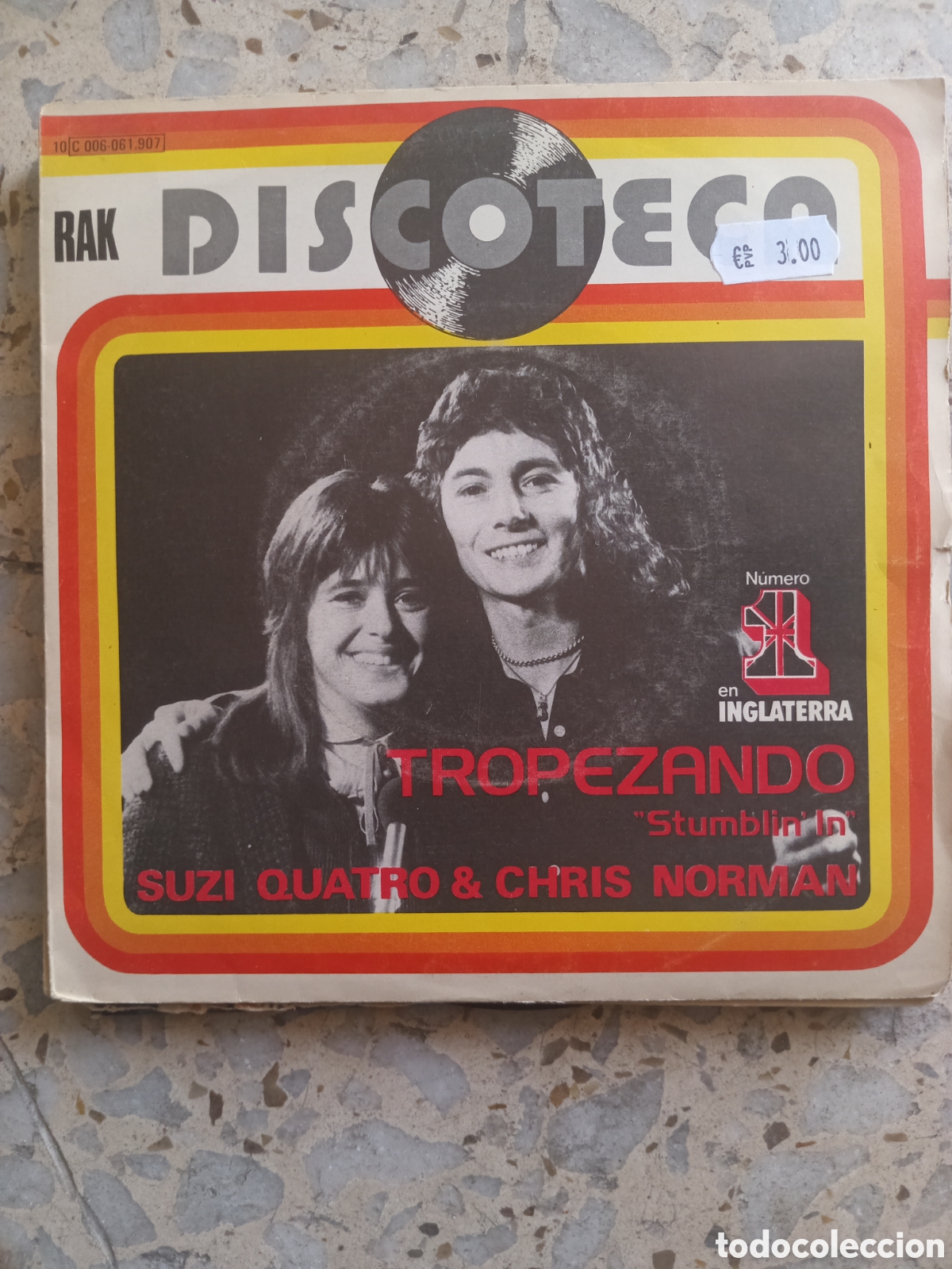 Vinyl records: SGL SUZI QUATRO TROPEZANDO 1979