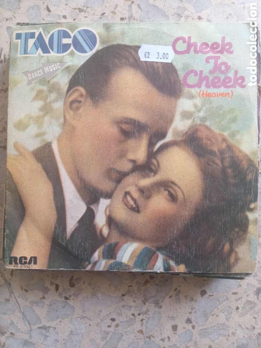 Discos de vinilo: SGL TACO CHEEK TO CHEEK 1983