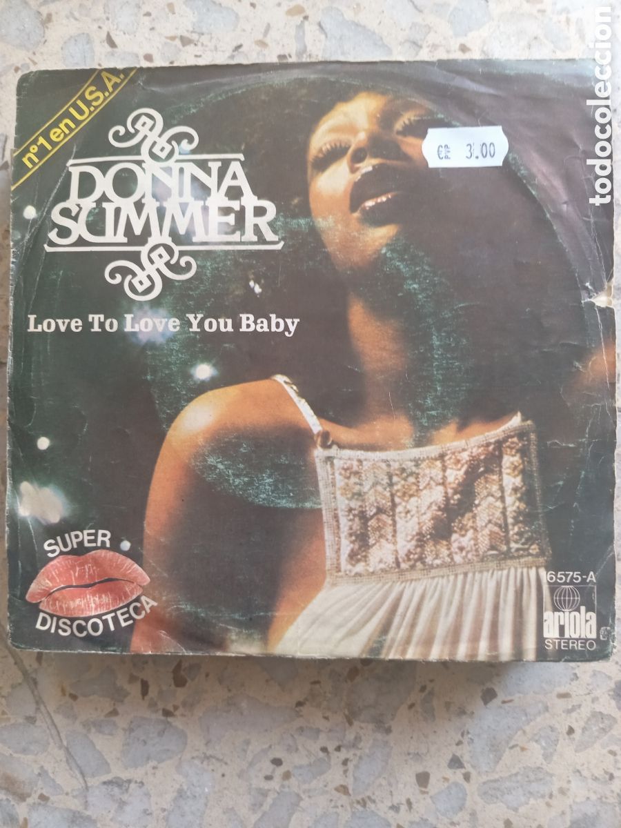 Discos de vinil: SGL DONNA SUMMER LOVE TO LOVE 1975