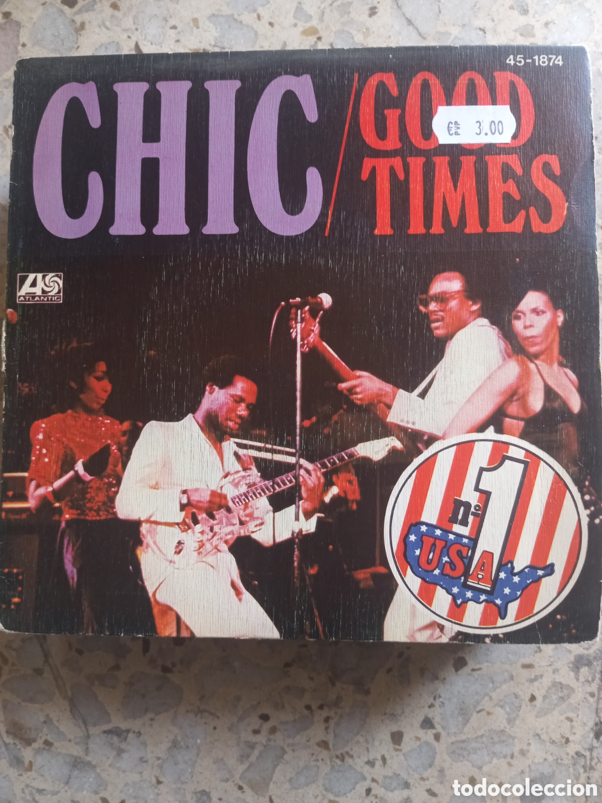 Discos de vinilo: SGL CHIC GOOD TIMES 1979