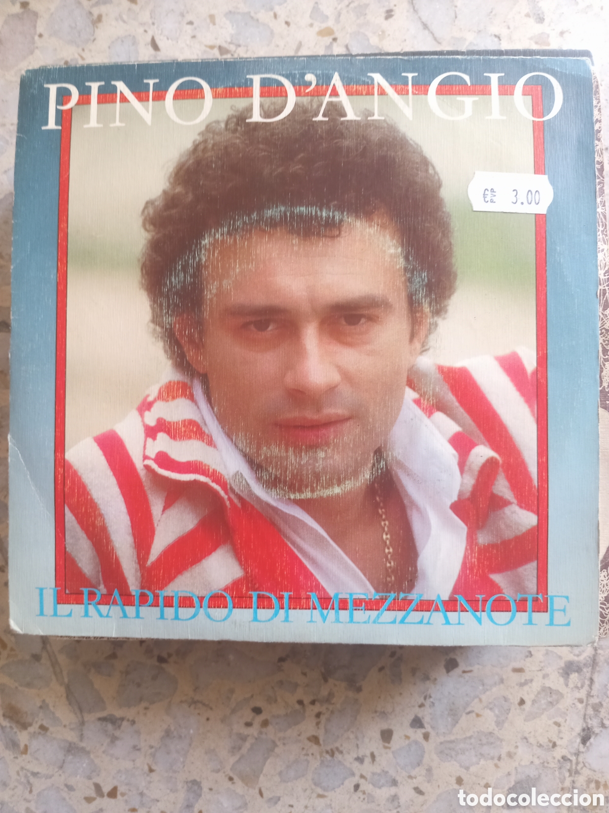 Discos de vinilo: SGL PINO D&acute;ANGIO IL RAPIDO DI MEZZANOTE 1984 PROMO