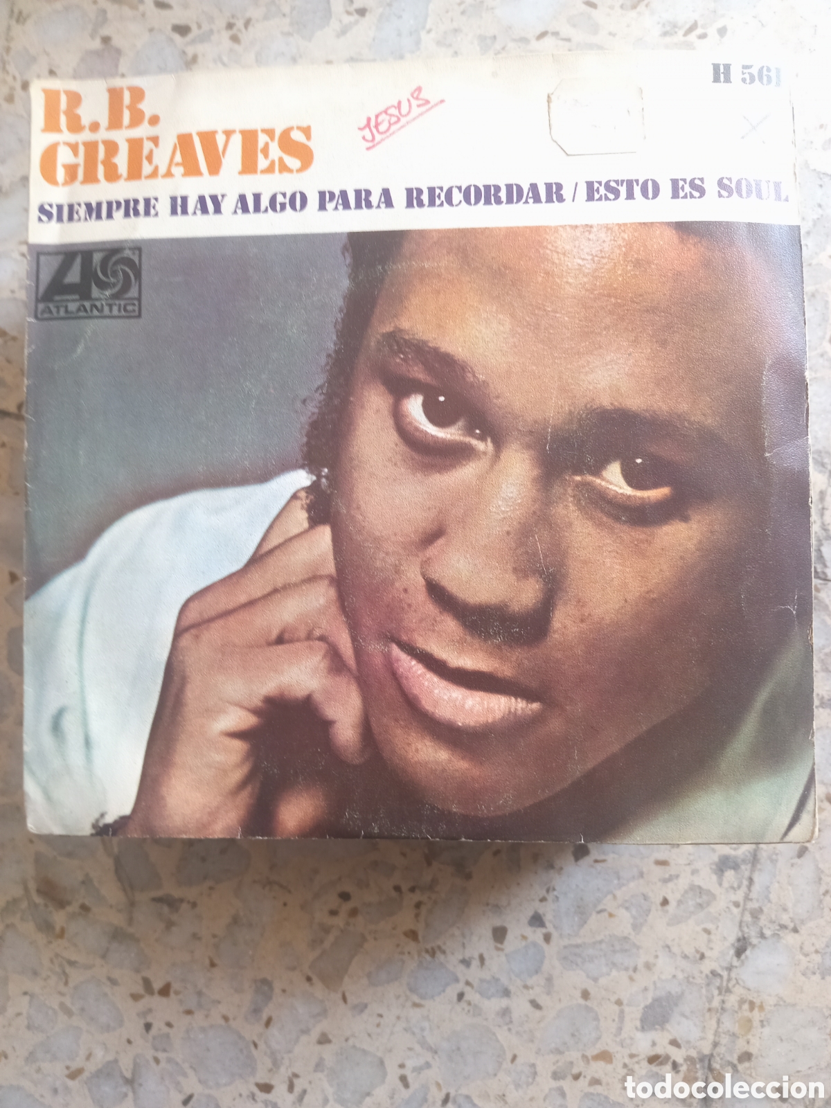 Discos de vinilo: SGL R.B. GREAVES SIEMPRE HAY ALGO PARA RECORDAR 1970