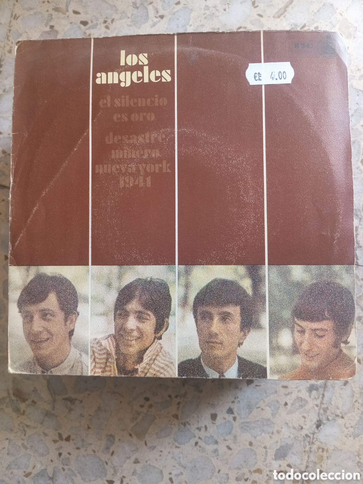 Discos de vinilo: SGL LOS ANGELES EL SILENCIO ES ORO 1967