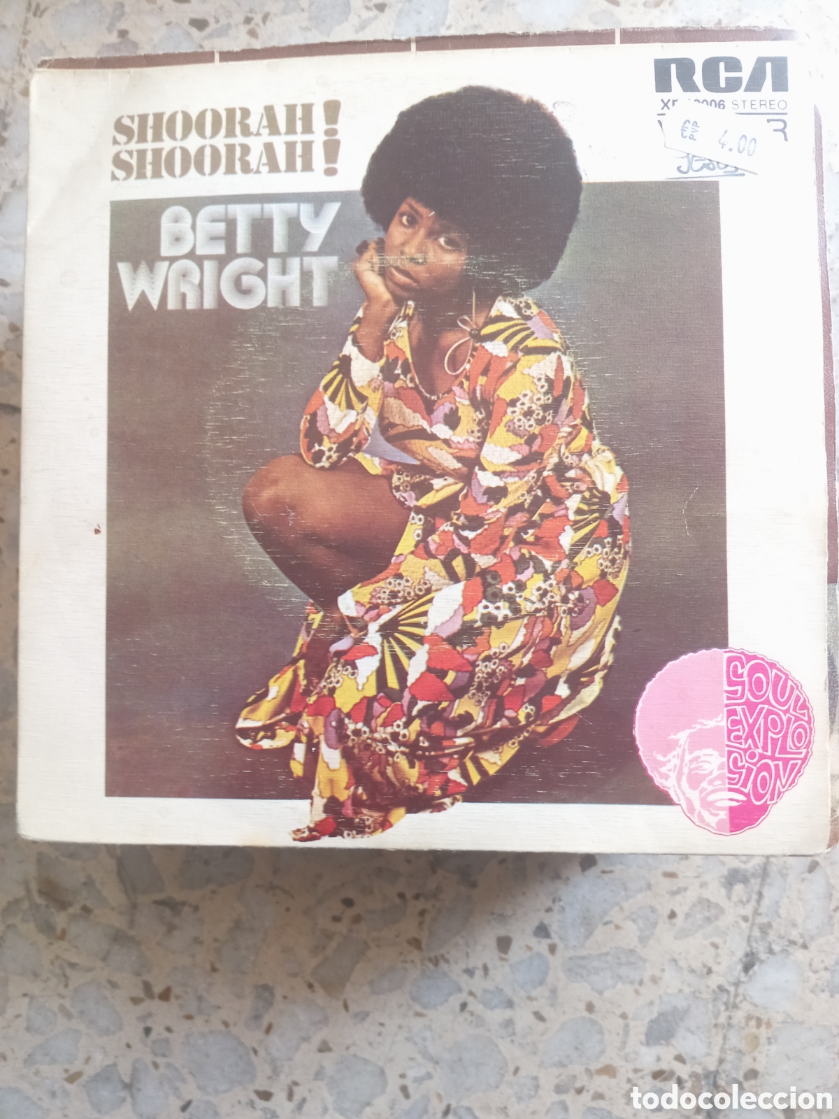 Discos de vinilo: SGL BETTY WRIGHT SHOORAH SHOORAH 1974