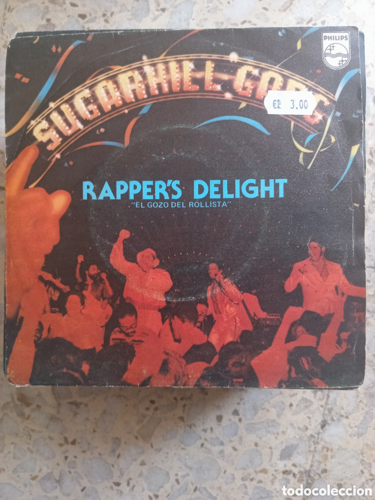 Discos de vinilo: SGL SUGARHILL GANG RAPPER&acute;S DELIGHT 1979