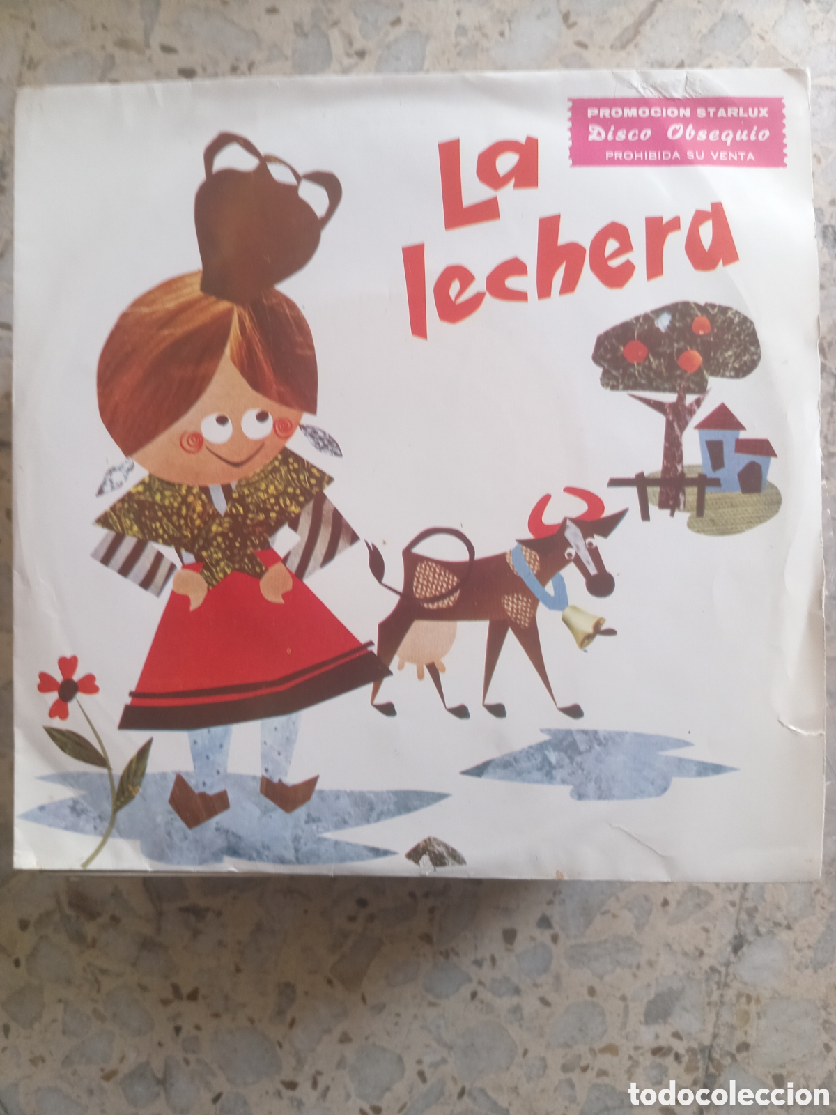 Discos de vinilo: SGL LA LECHERA CUENTOS INFANTILES MARFER 1967