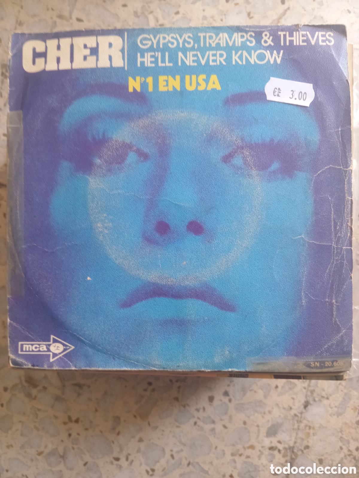 Discos de vinilo: SGL CHER GYPSYS TRAMPS & THIEVES 1971