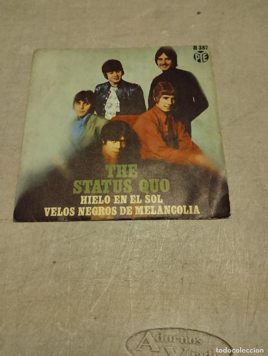 Discos de vinilo: STATUS QUO SG HIELO EN EL SOL
