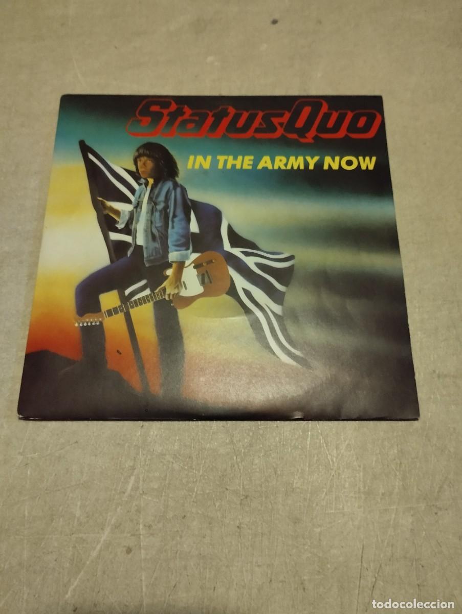 Discos de vinilo: STATUS QUO SG IN THE ARMY NOW - Foto 1
