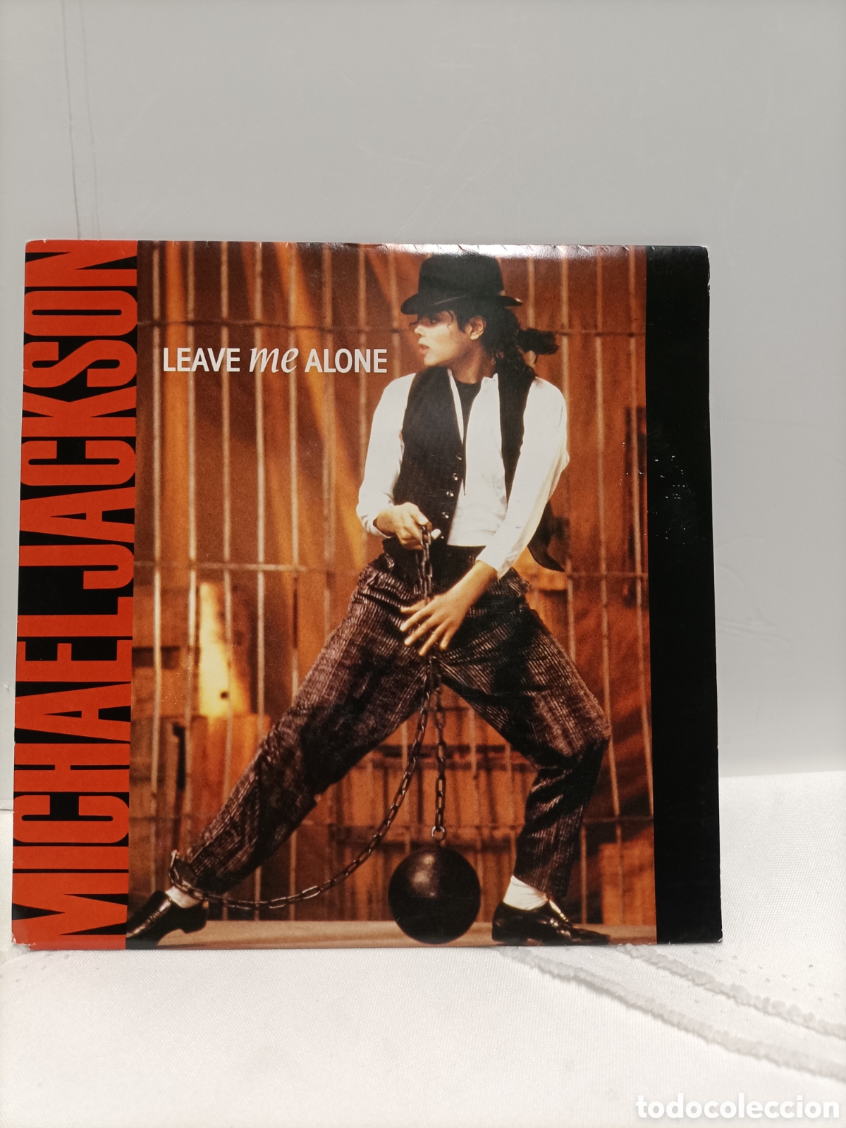 Discos de vinilo: Single, Michael Jackson,leave me Alone