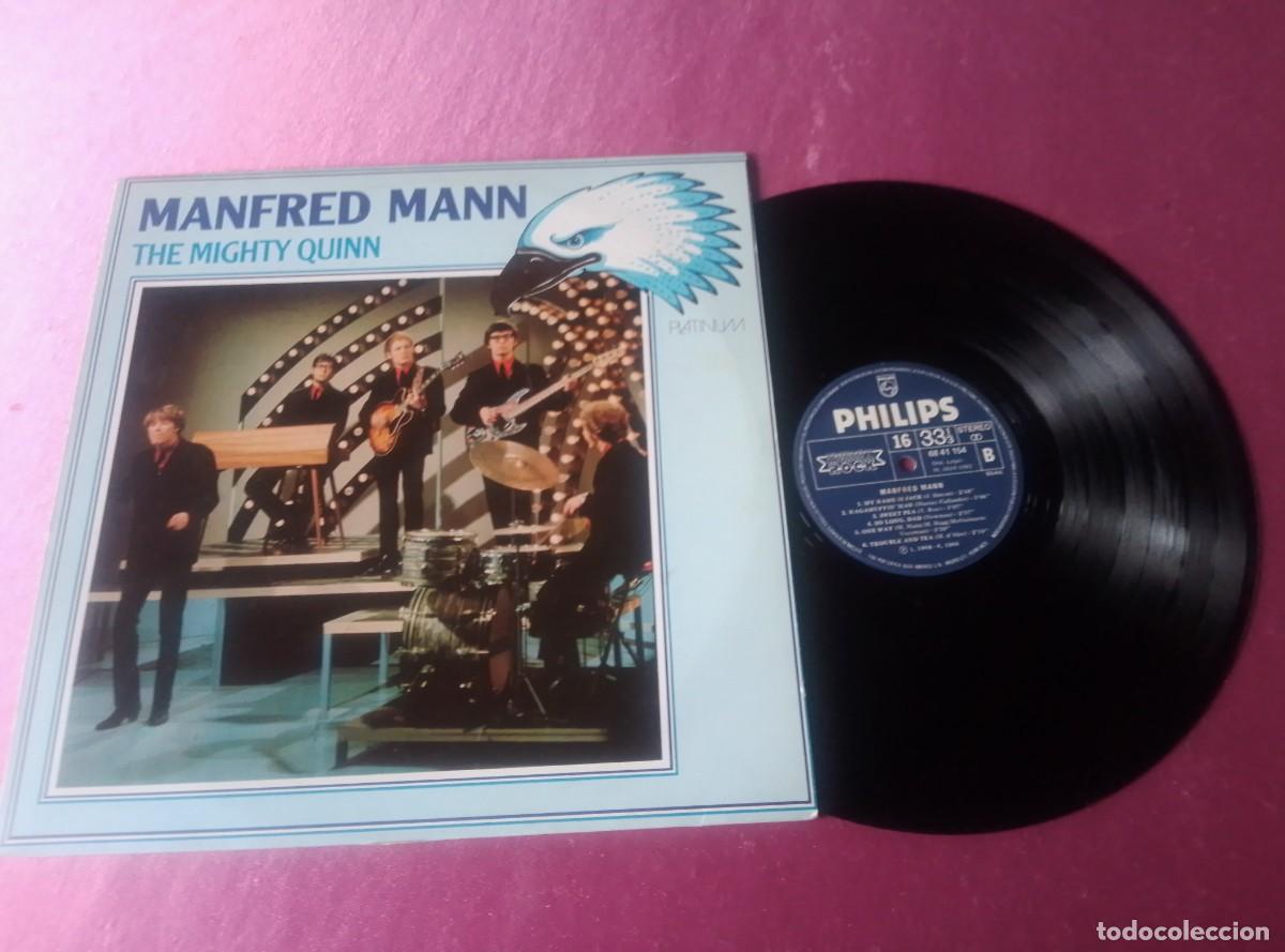 Discos de vinilo: MANFRED MANN THE MIGHTY QUINN 1982 LP L31 3