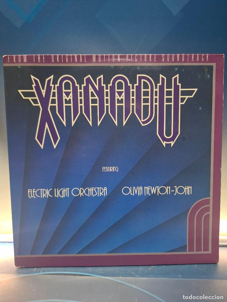 Discos de vinilo: Disco, Lp, Electric Light Orchestra, Olivia Newton, Xanadu, 1980