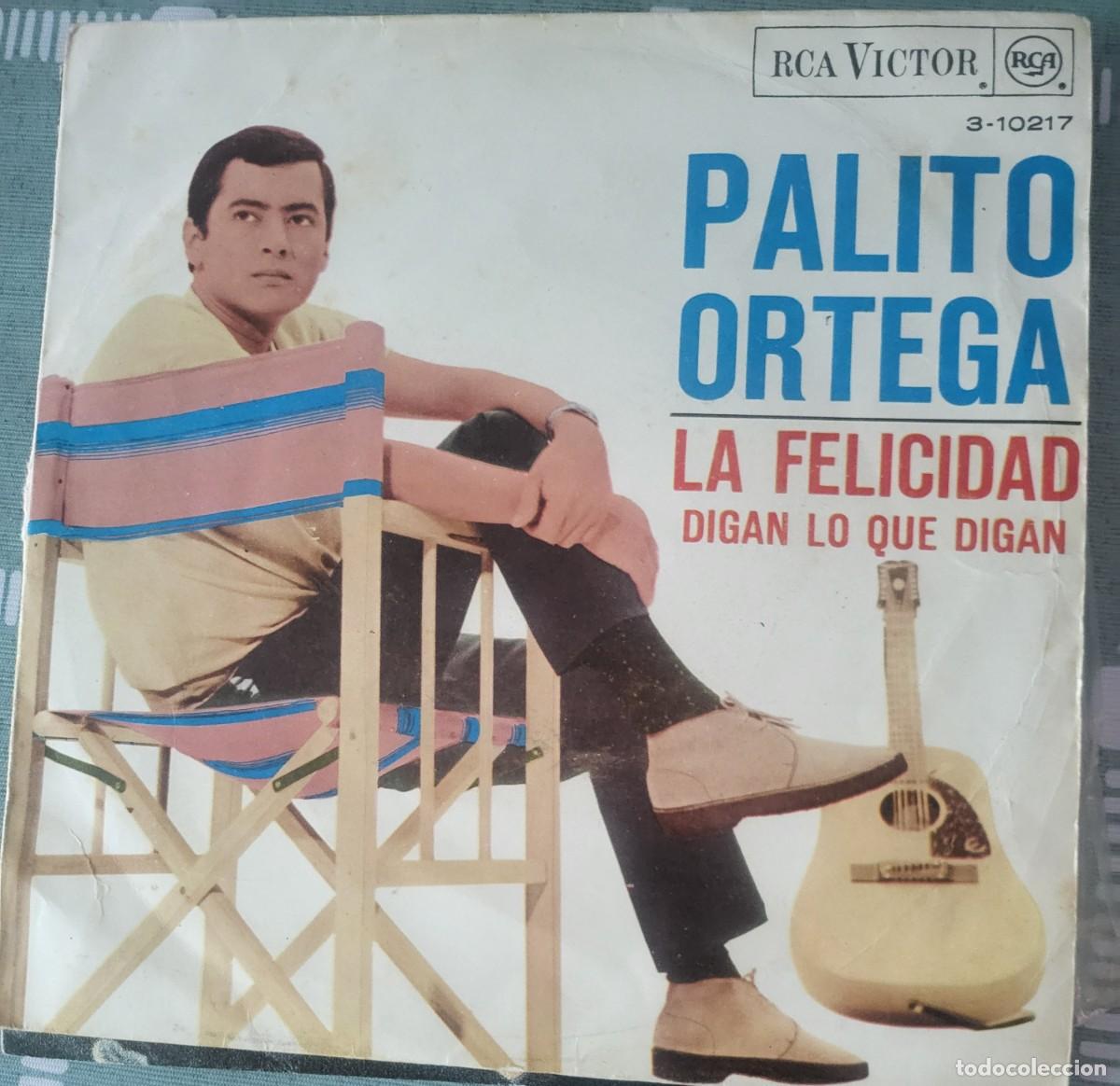 Discos de vinilo: Palito Ortega single sello RCA Victor editado en Espa&ntilde;a a&ntilde;o 1967...