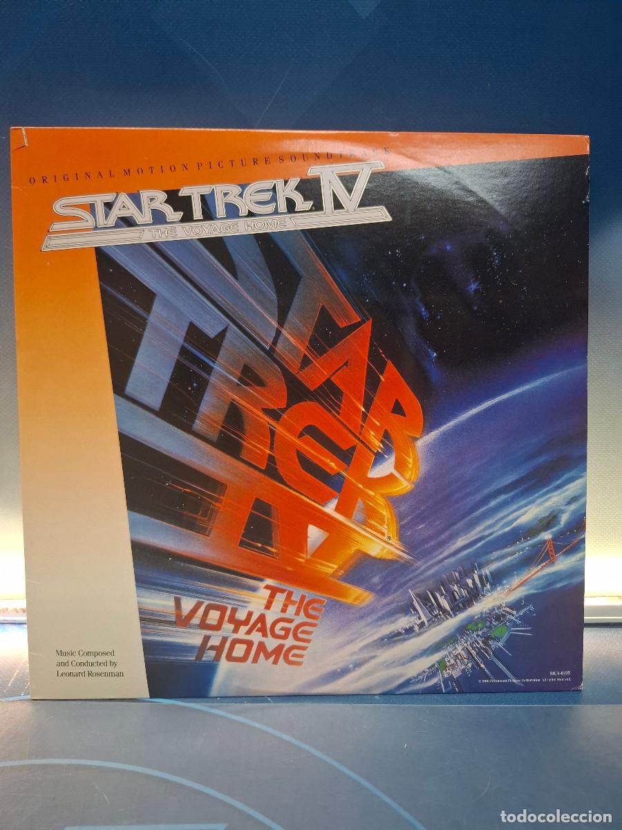 Discos de vinilo: Disco, Lp, Leonard Rosenman, Star Trek IV: The Voyage Home, 1986