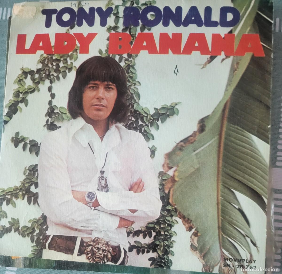 Discos de vinilo: Tony Ronald single sello Movieplay editado en Espa&ntilde;a a&ntilde;o 1973...