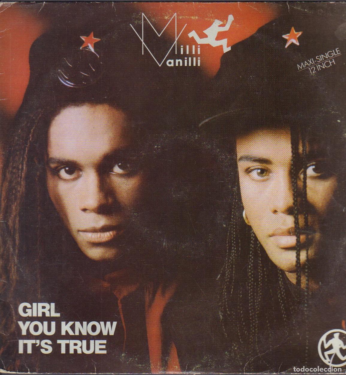 Discos de vinilo: MILLI VANILLI - GIRL YOU KNOW IT'S TRUE, MAGIC TOUCH / MAXISINGLE HANSA 1988 RF-25916
