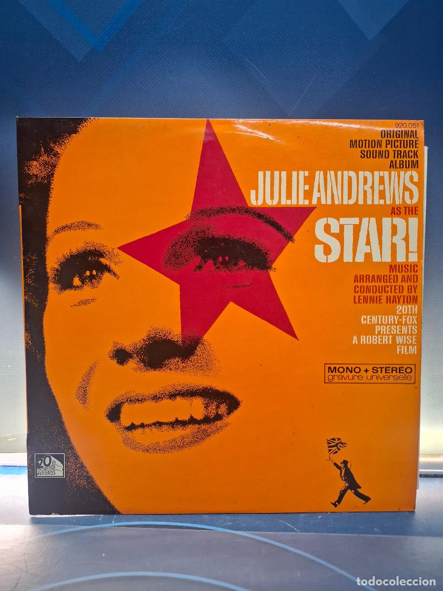 Discos de vinilo: Disco, Lp, Julie Andrews, Star, 1968