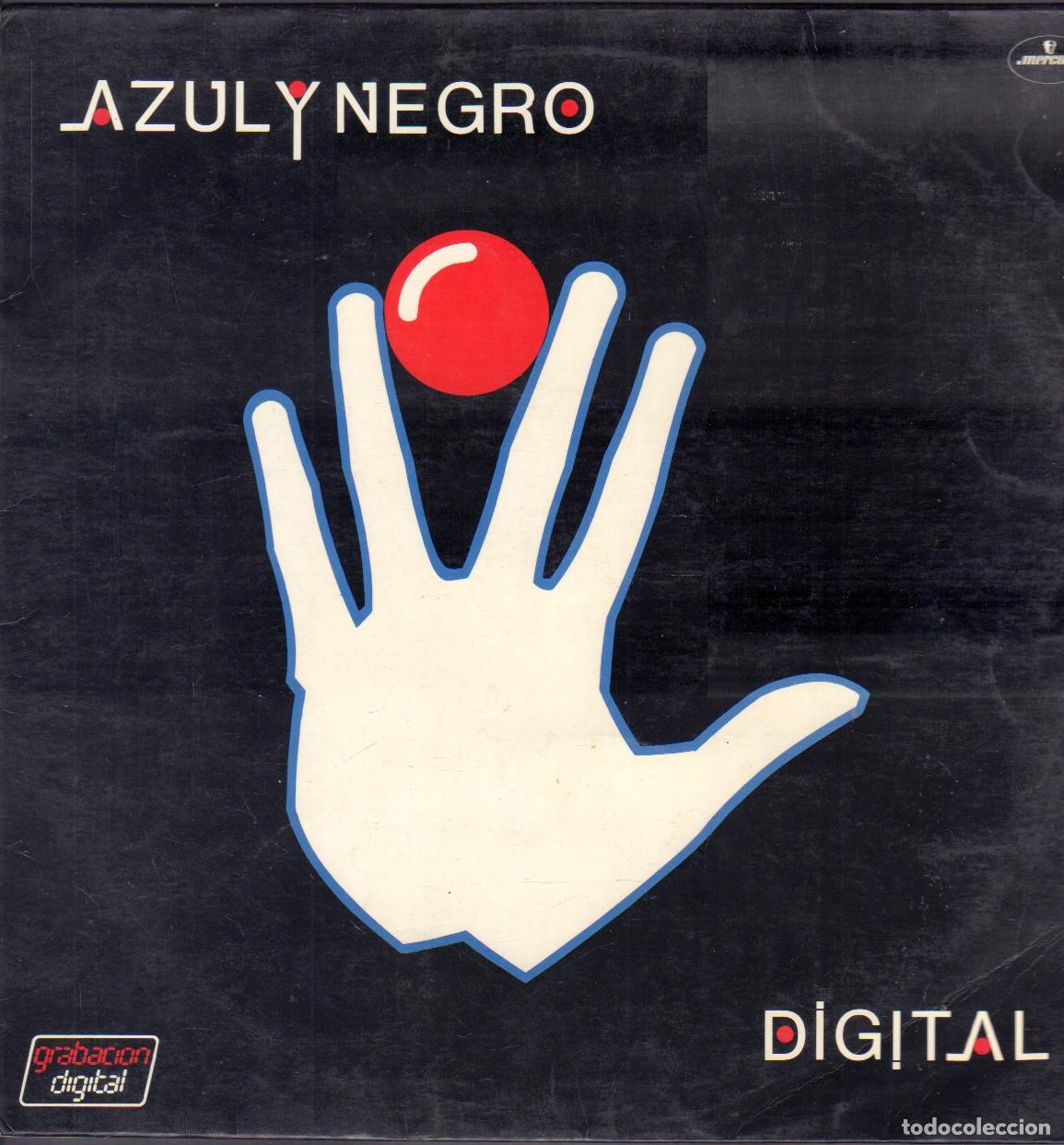 Discos de vinilo: AZUL Y NEGRO - THE NIGHT, ISADORA, NO TENGO TIEMPO, FU-MAN-CHU.../ LP MERCURY 1983 RF-25929