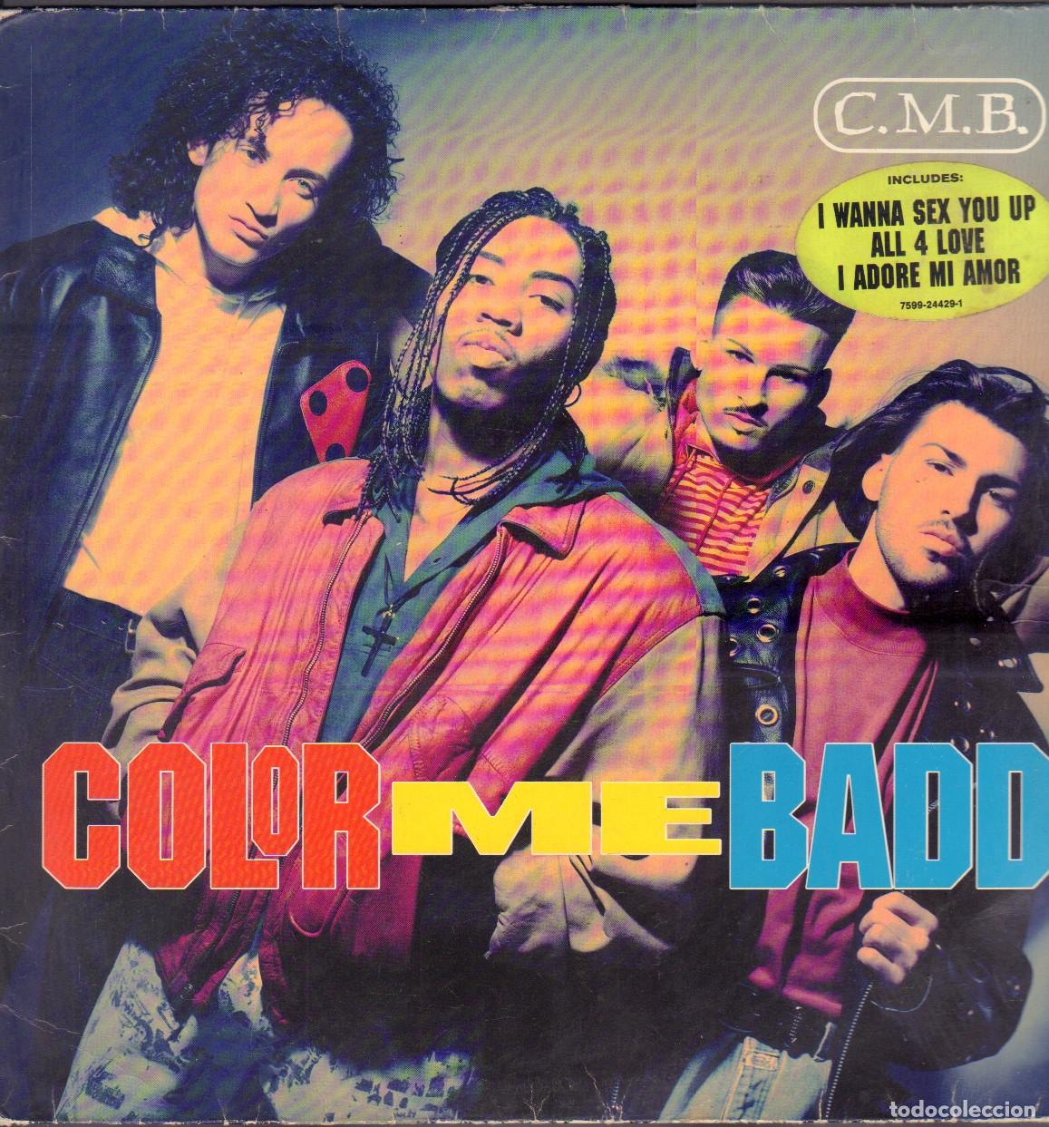 Discos de vinilo: COLOR ME BADD - I WANNA SEX YOU UP, ALL 4 LOVE, I ADORE MI AMOR.../ LP GIANT 1991 RF-25930