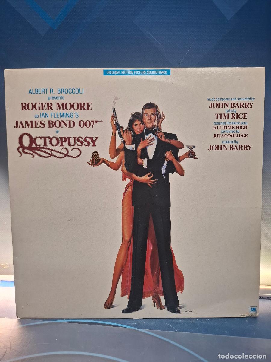 Discos de vinilo: Disco, Lp, John Barry, Octopussy, 1983