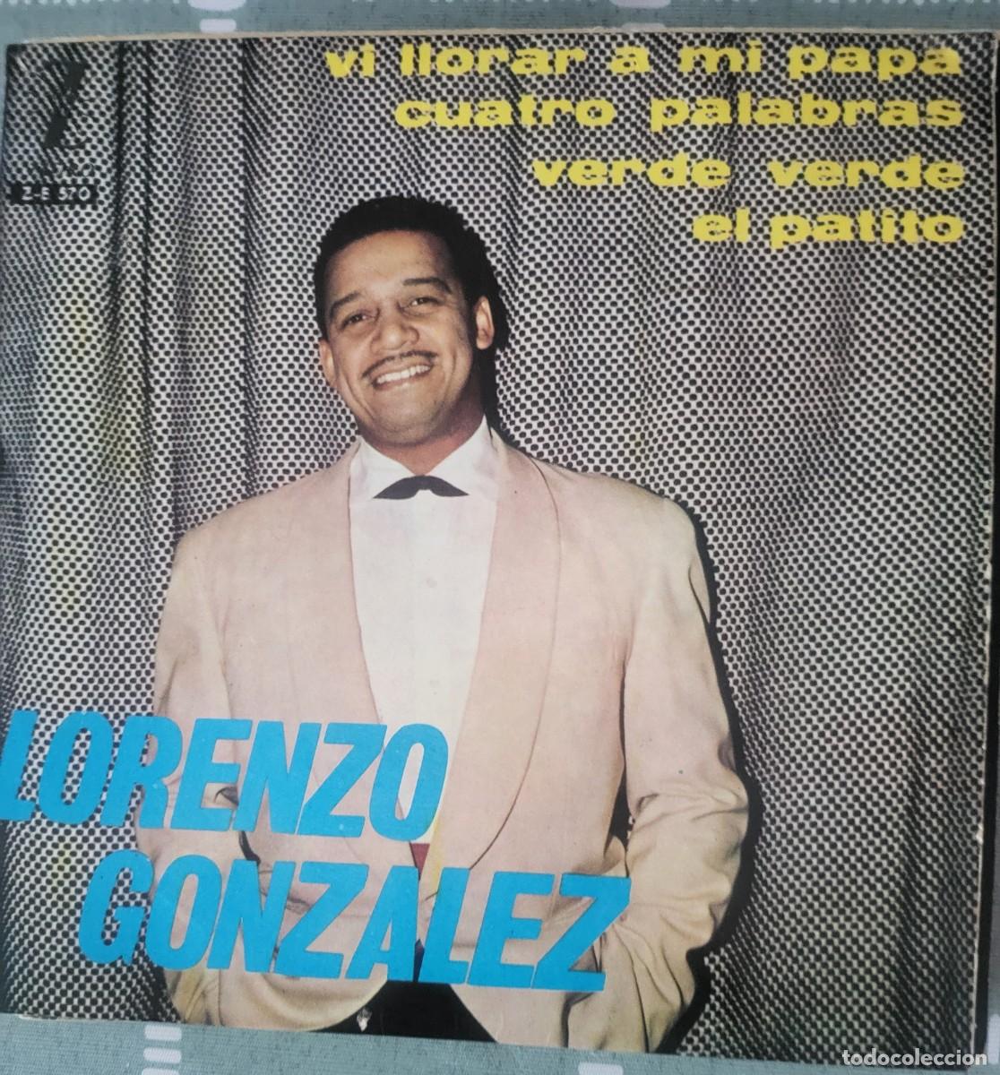Discos de vinilo: Lorenzo Gonz&aacute;lez Ep sello Zafiro editado en Espa&ntilde;a a&ntilde;o 1964...