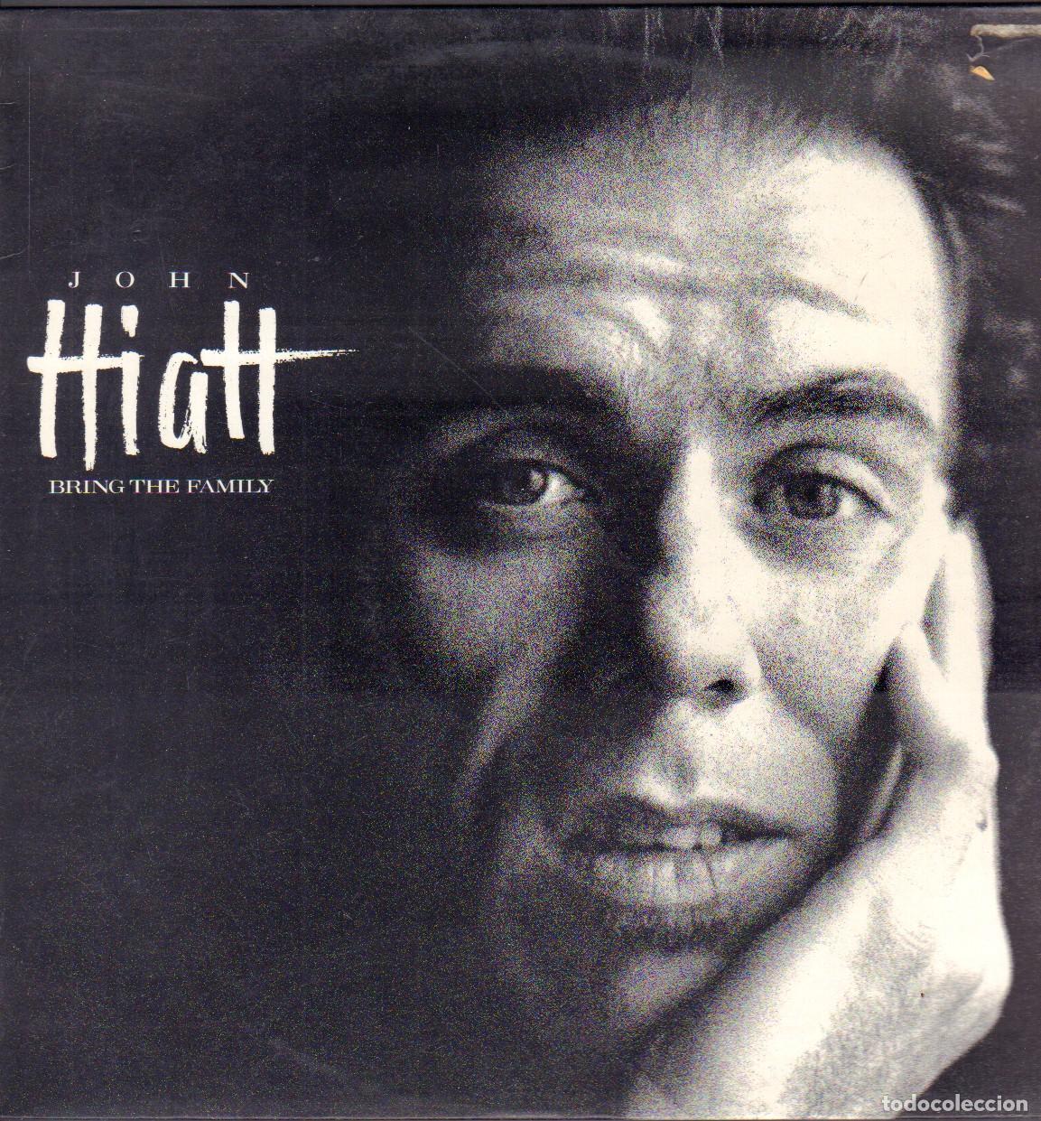 Discos de vinilo: JOHN HIATT - BRING THE FAMILY / ALONE IN THE DARK, THANK YOU GIRL.../ LP A&M 1987 RF-25933