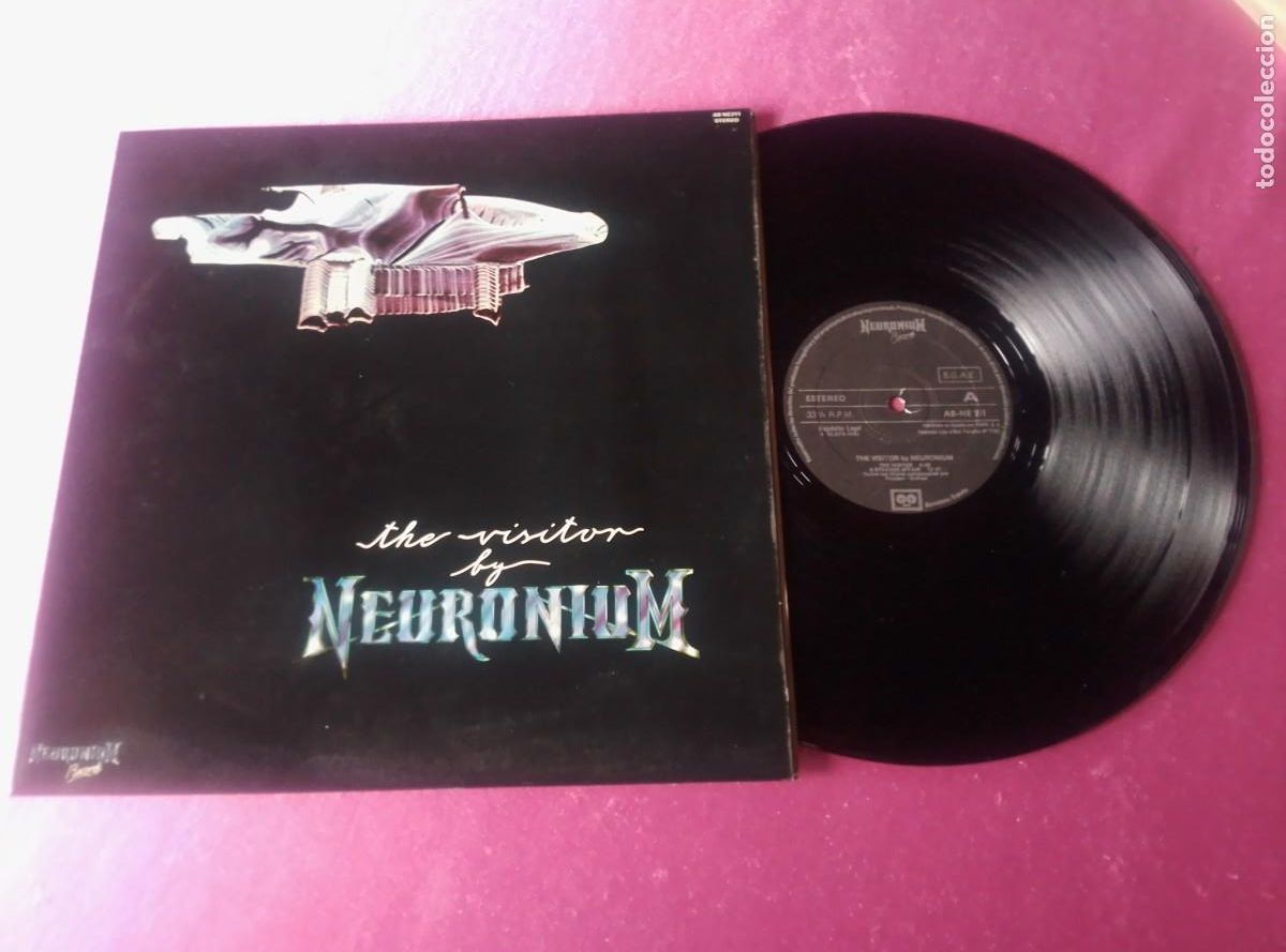 Discos de vinilo: THE VISITOR BY NEURONIUM 1981 LP L31 3 - Foto 1