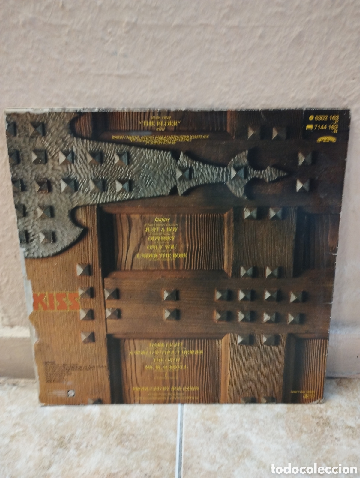 Discos de vinilo: Kiss aut&oacute;grafiado lp - Foto 2