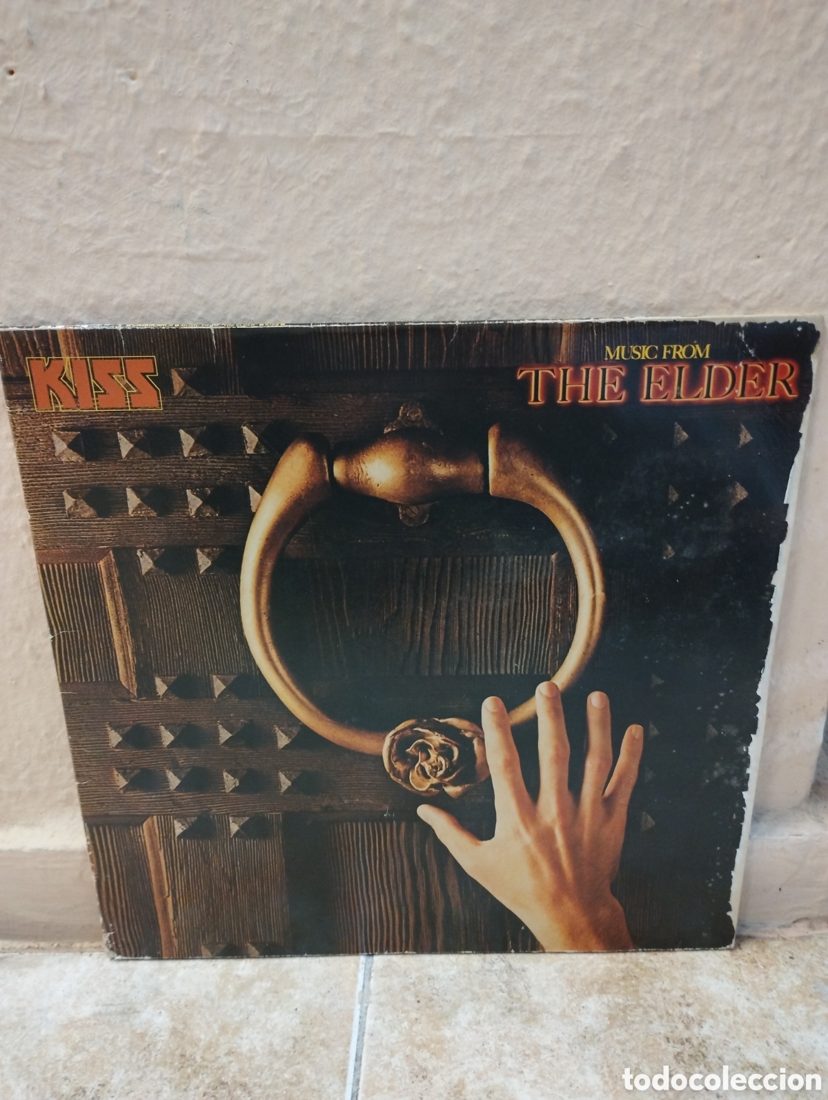 Discos de vinilo: Kiss aut&oacute;grafiado lp