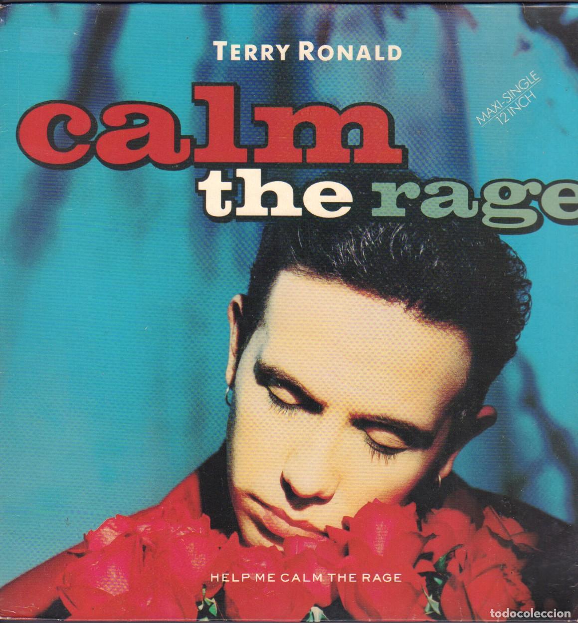 Discos de vinilo: TERRY RONALD - HELP ME CALM THE RAGE, THE LONGEST TIME / MAXISINGLE MCA 1990 RF-25943