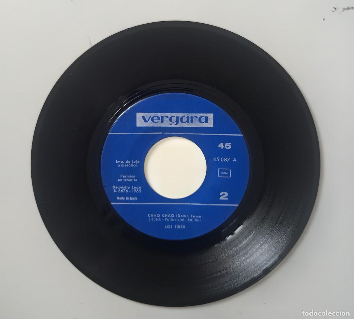 Discos de vinilo: Los Sirex, Que bueno Ep 1965 - Foto 4