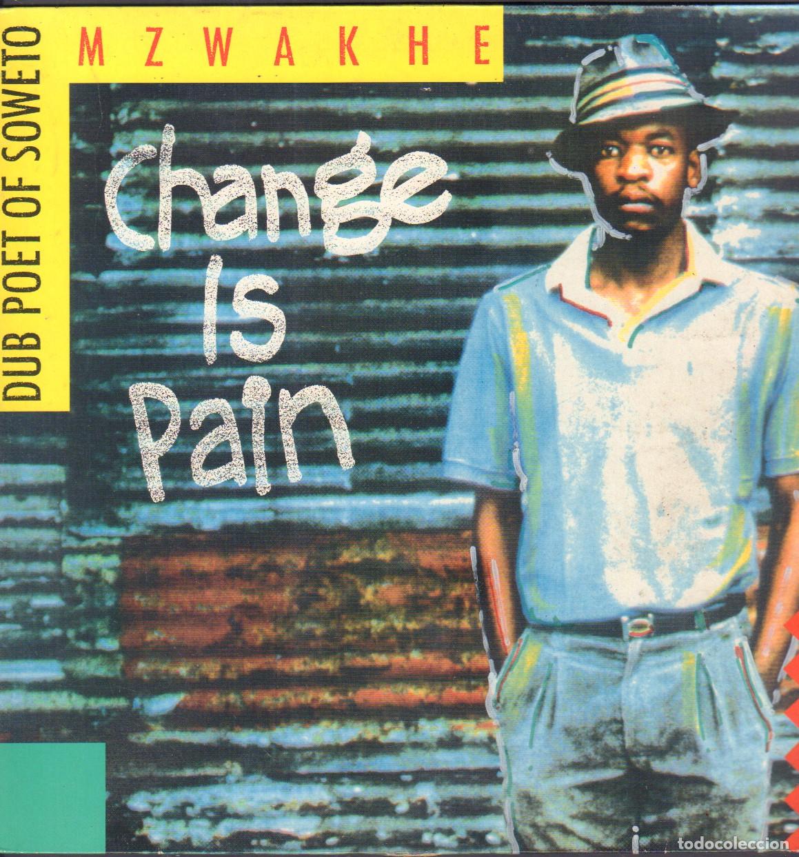 Discos de vinilo: MZWAKHE CHANGE IS PAIN - MANY YEARS AGO, THE DRUM BEATS, TRIPLE M.../ LP WORLD RF-25944