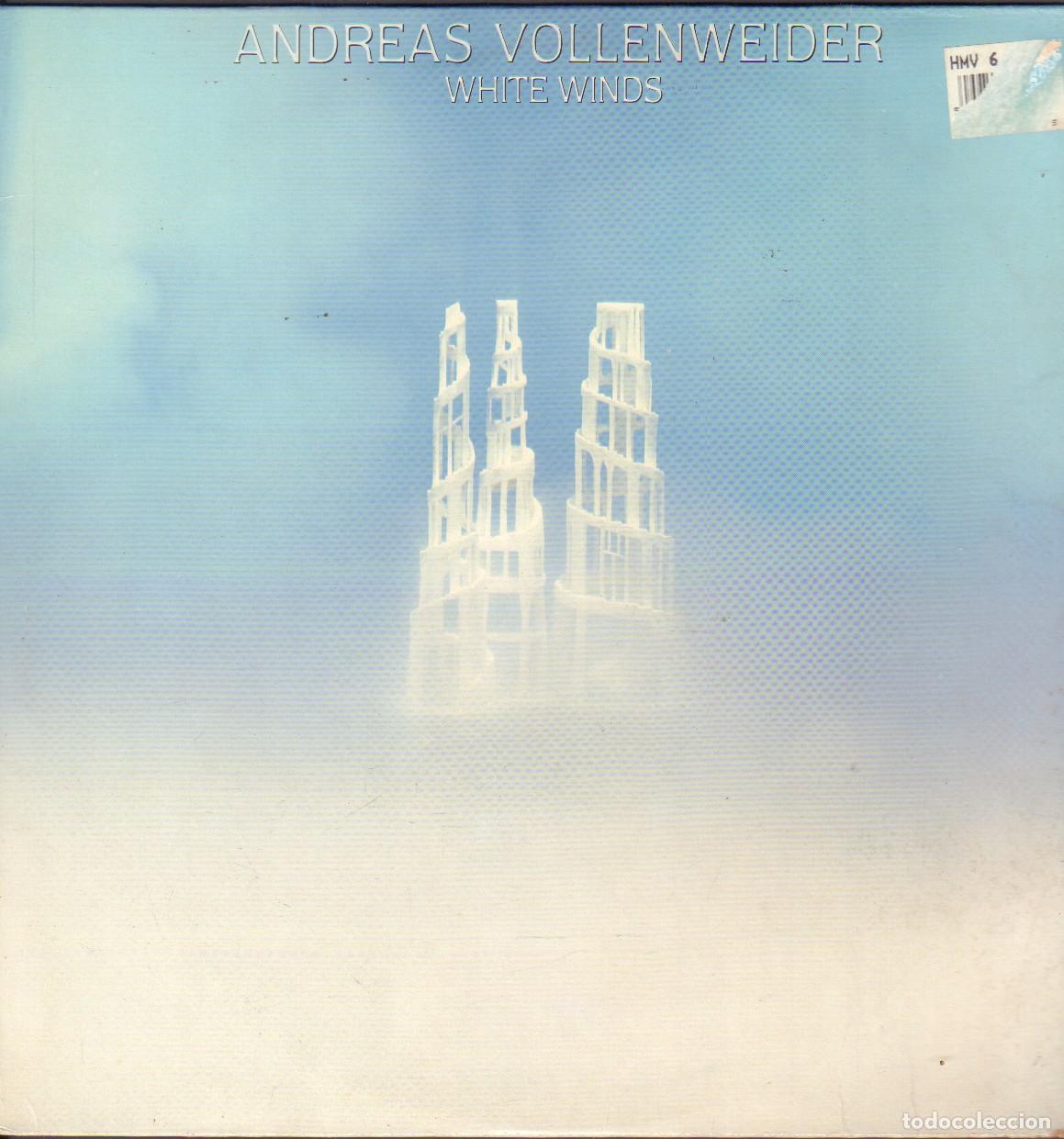 Discos de vinilo: ANDREAS VOLLENWEIDER - WHITE WINDS / HALL OF THE STAIRS, BROTHERSHIP.../ LP CBS 1984 RF-25946