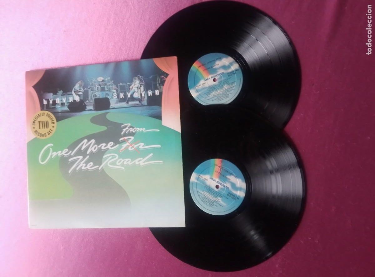 Discos de vinilo: LYNYRD SKYNYRD ONE MORE FROM THE ROAD DOBLE 1976 LP L31 3