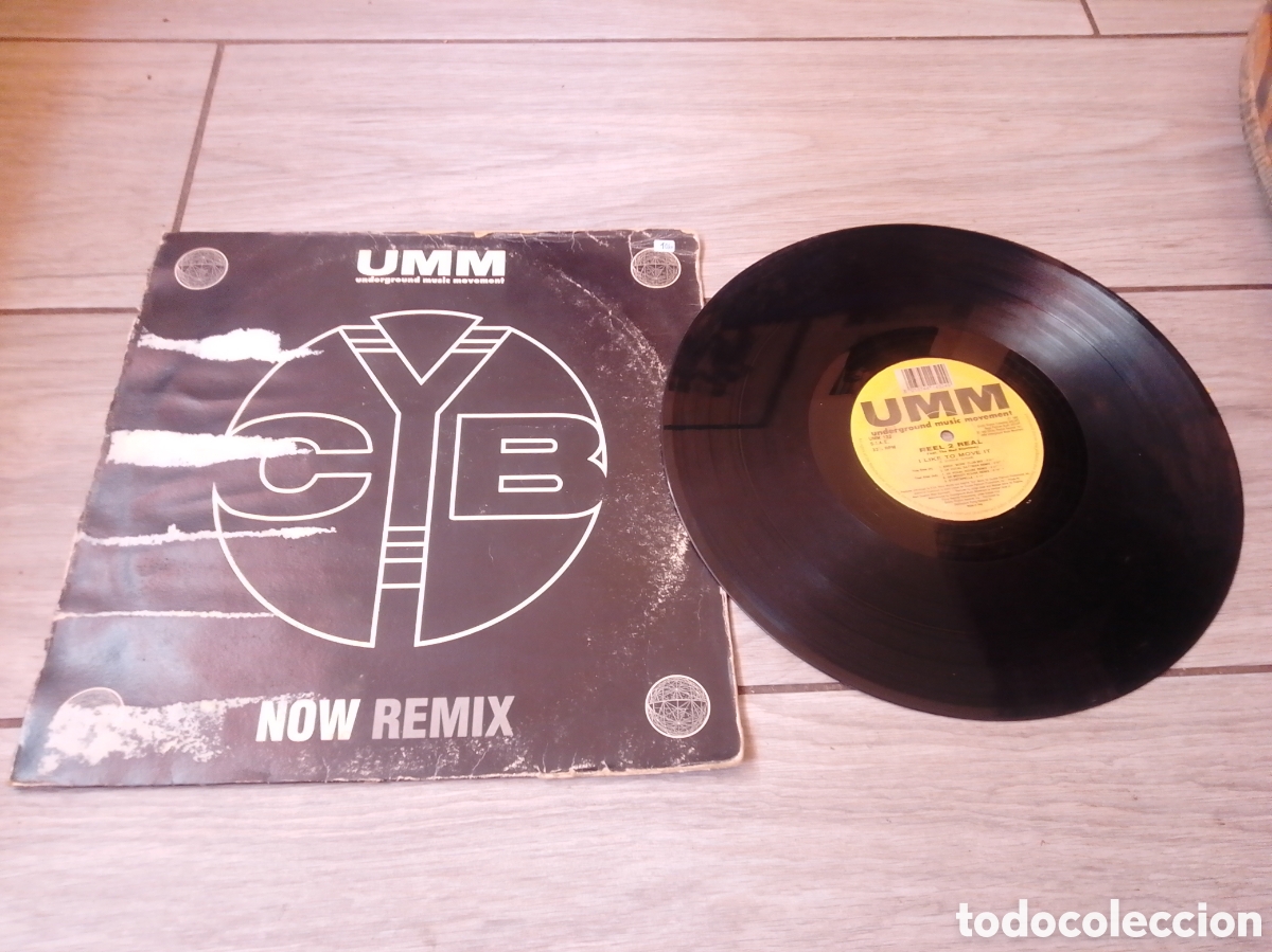 Discos de vinilo: REEL 2 REAL - I LIKE TO MOVE IT - MAXI - ITALIA - UMM - PLS 106 - L -